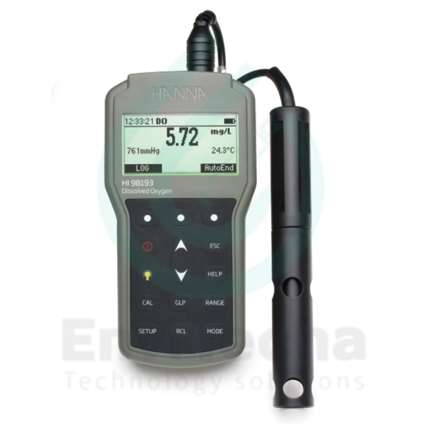 HI98193 :: Waterproof Portable Dissolved Oxygen and BOD Meter