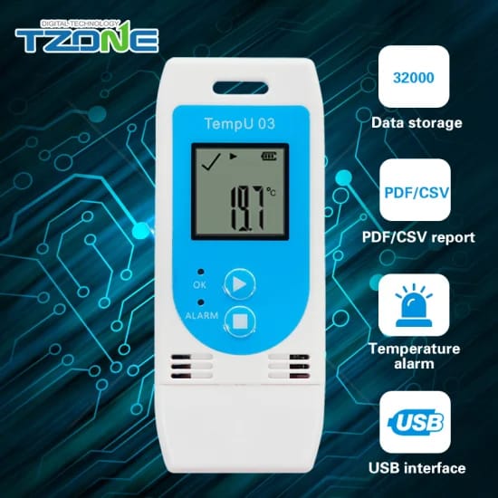 Data logger-TPU03-Temperature Humidity