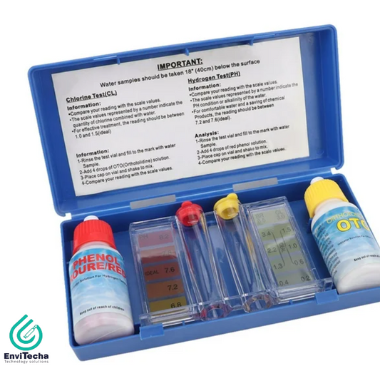 ET156-100 :: pH & CL test kits  - كواشف قياس الأس الهيدروجيني والكلور