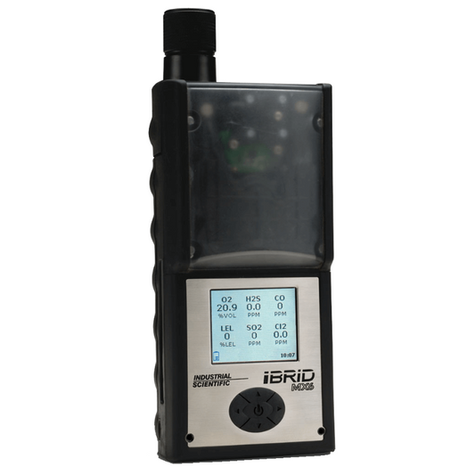 MX6 iBrid® :: monitor oxygen, toxic and combustible gas, and volatile organic compounds (VOCs).