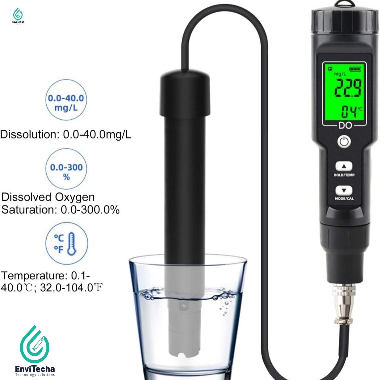 ET133 :: Dissolved Oxygen portable meter - جهاز متنقل لقياس الأكسجين المذاب في المياه