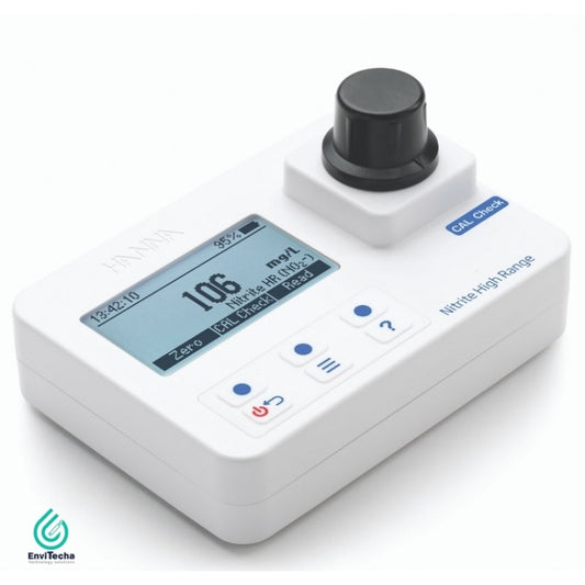 HI-97708 :: PORTABLE PHOTOMETER FOR NITRITE - HIGH RANGE ( عداد ضوئي محمول للنتريت - عالي المدى)