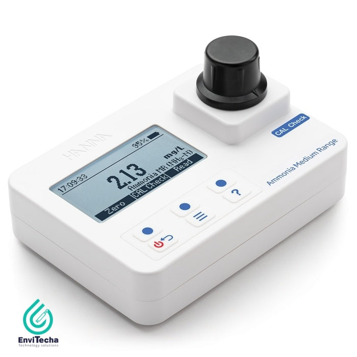 HI-97715 :: Ammonia  Medium Range  photometer -  جهاز قياس الأمونيا الضوئي